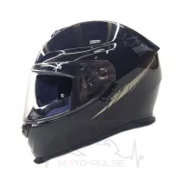 Мотошолом AXXIS EAGLE Solid A1 Gloss Black (M)