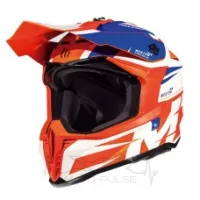 Мотошлем Кросс/Эндуро  MT Falcon Weston Orange/White/Blue (M)