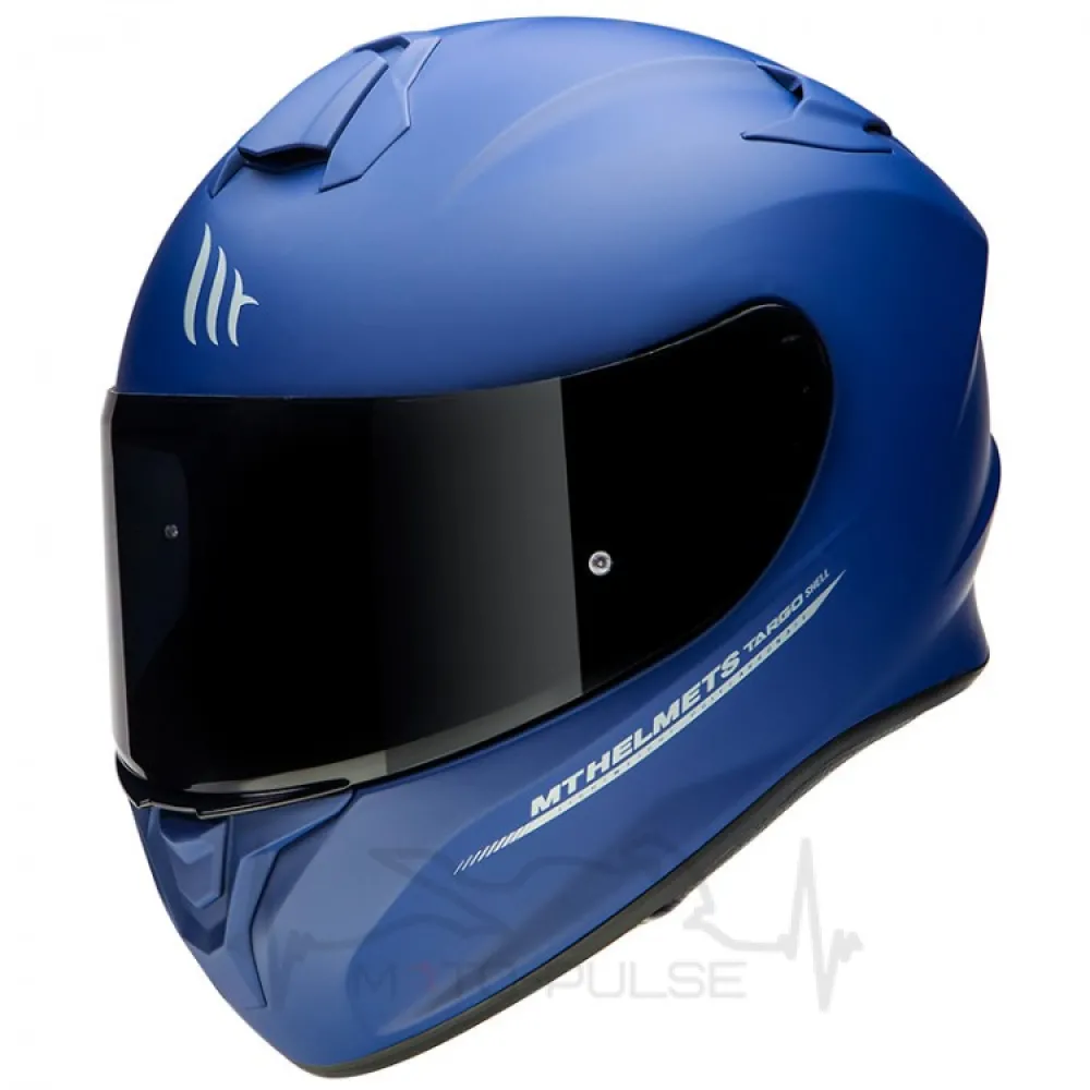 Мотошлем Интеграл MT Targo Solid Blue Mat (S)