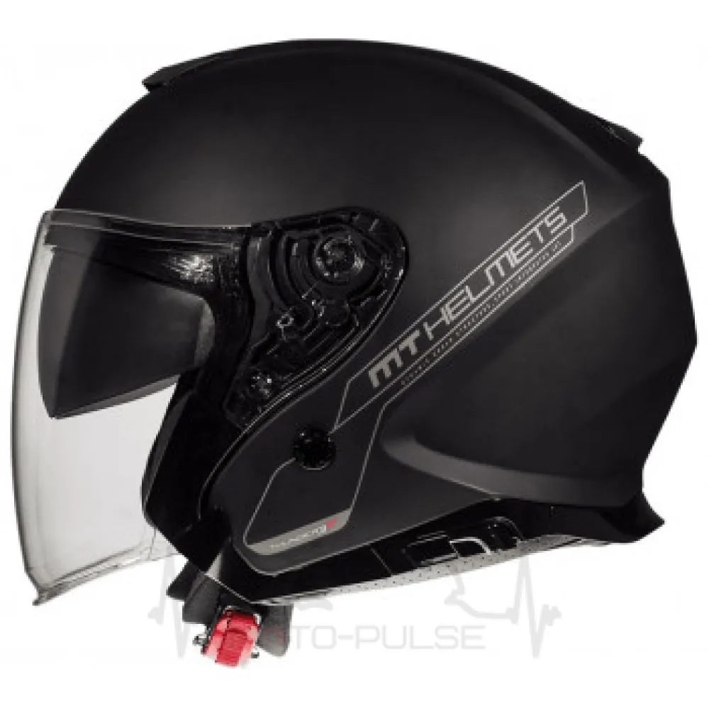 Мотошлем Открытый MT Jet Thunder 3 SV Matt black (XL) MM