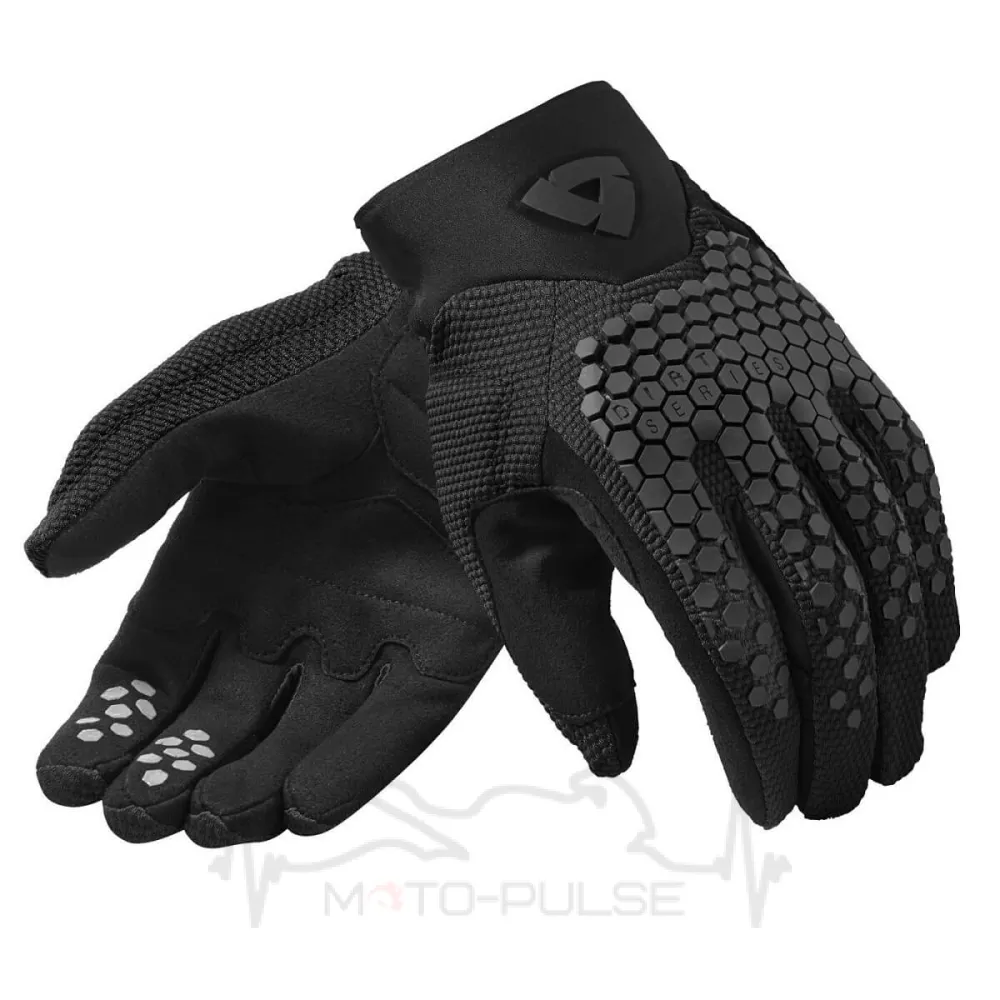 Мотоперчатки текстиль REV'IT MASSIF  black (XL) FGS157 0010
