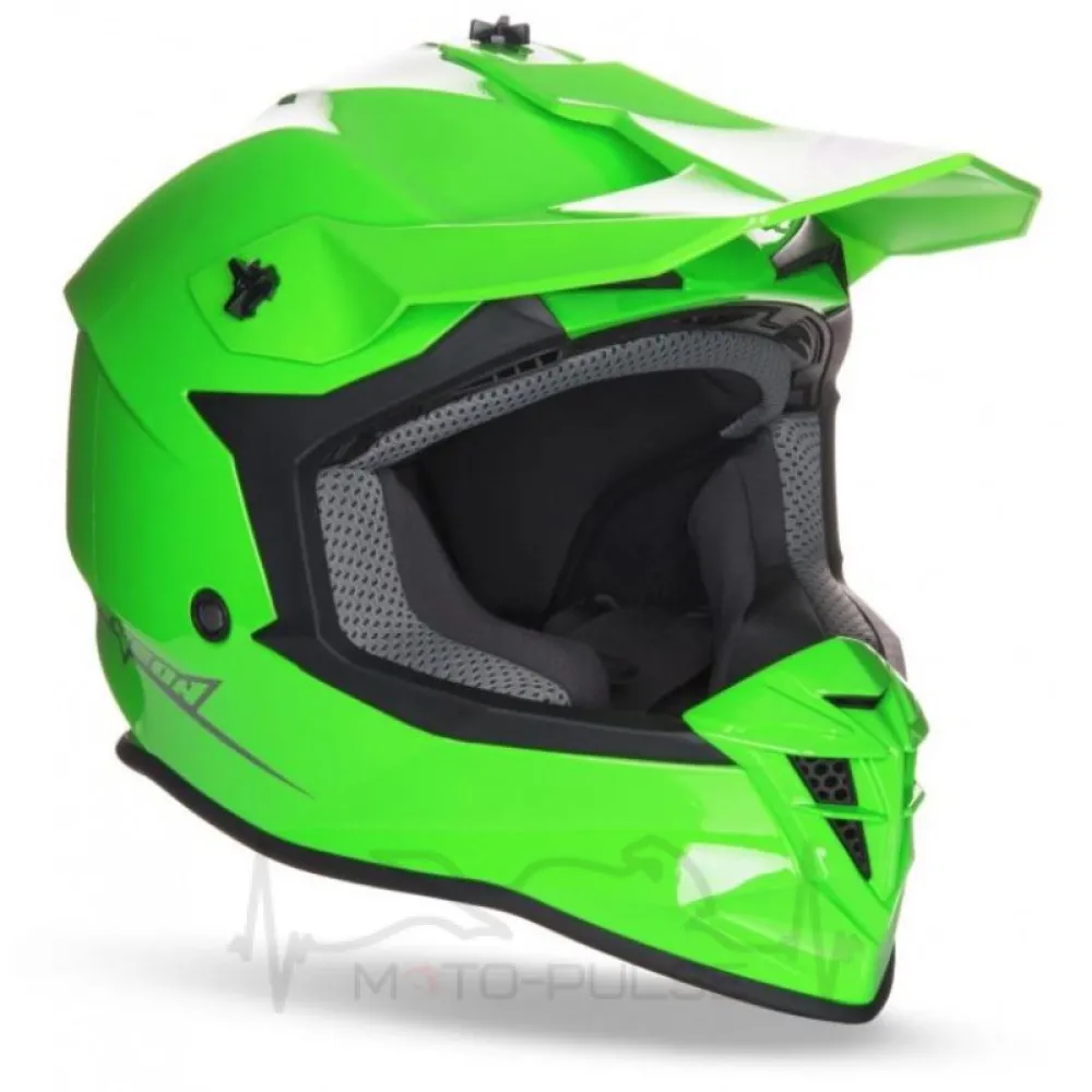Мотошлем Кросс/Эндуро  GEON 633 MX  Neon Green (M)