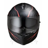 Мотошлем Интеграл IXS HX 1100 2.1 Black Red Matt (S) (X14075-M32) MD