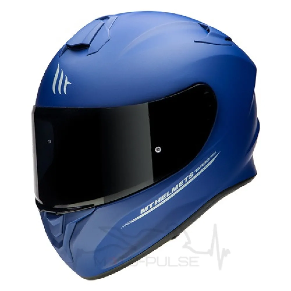 Мотошлем Интеграл MT Targo Solid Blue Mat (L)