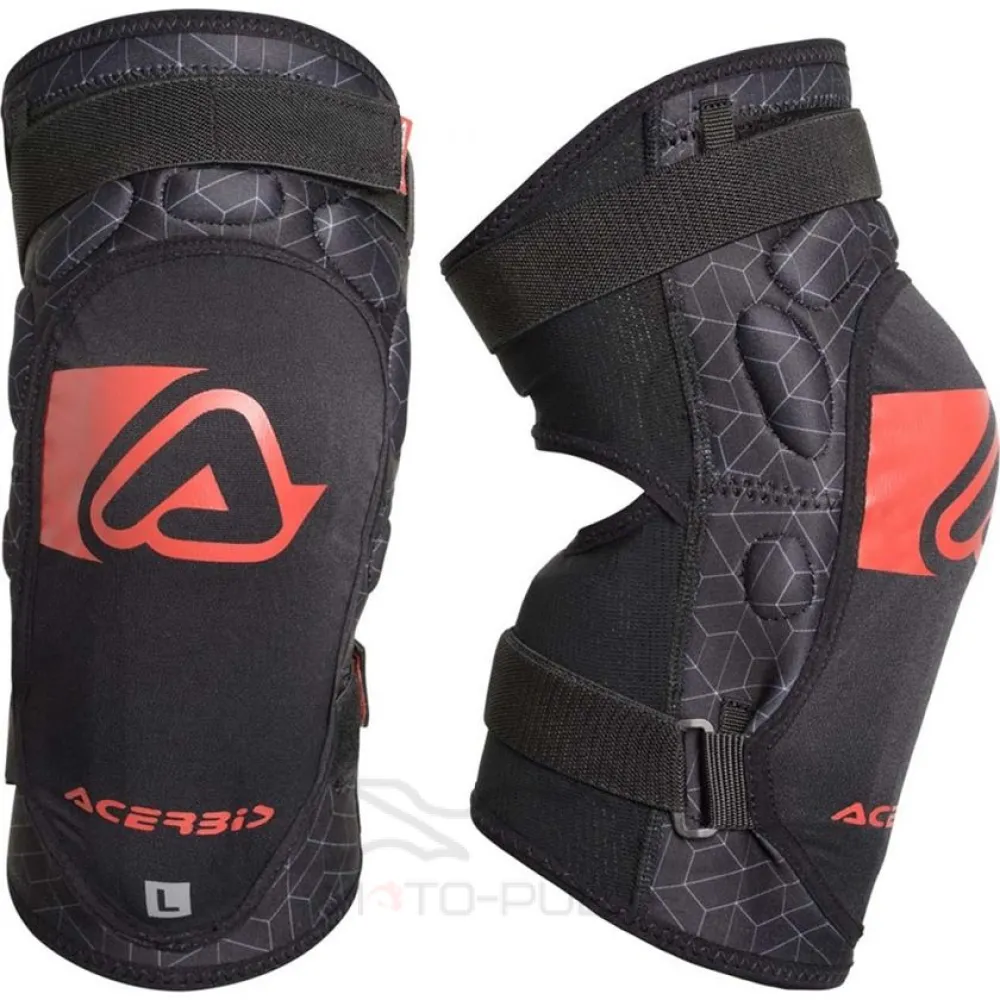 Наколенники ACERBIS ACERBIS black\red  X-KNEE SOFT (0023454.323)