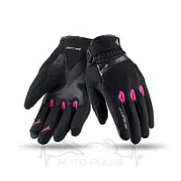 Мотоперчатки женские Seventy SD-C26 Summer Urban Woman Black/Pink (XS)