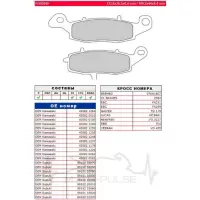 Колодки тормозные FERODO FDB2049P