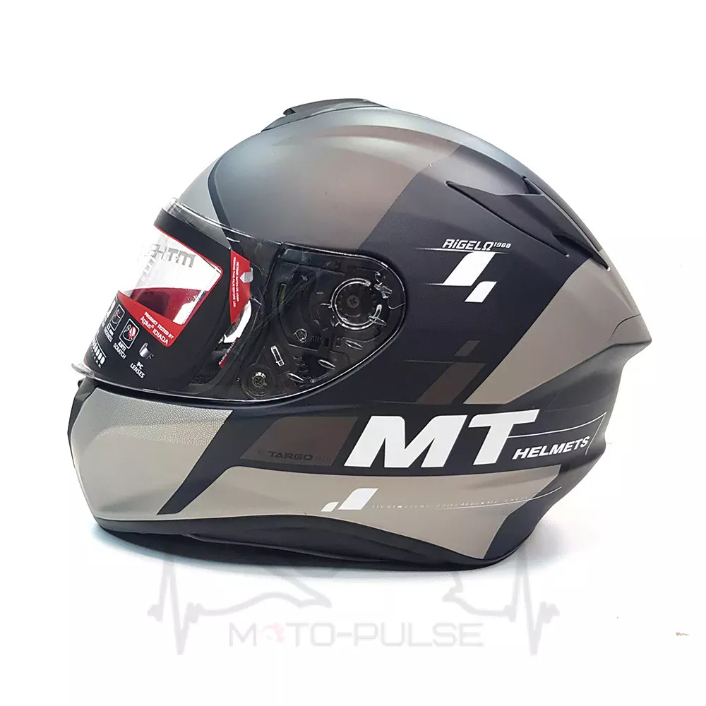 Мотошлем Интеграл MT Targo Rigel Matt Gray (L)