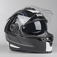 Мотошлем Интеграл IXS HX 1100 2.0 Black Grey White (S) MD