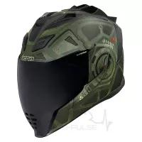 Мотошлем Icon Airflite Blockchain Green Matt (S) K