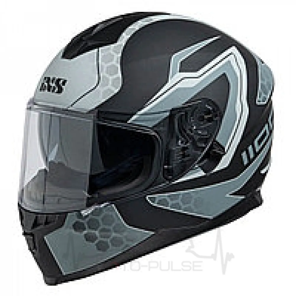 Мотошлем IXS HX 1100 2.2 Black Grey Matt (M) 