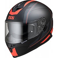 Мотошлем Интеграл IXS HX 1100 2.0 Black Red Matt (L)  K