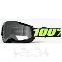 Очки кроссовые 100%  STRATA 2 Goggle Upsol - Clear Lens