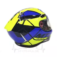 Мотошлем MT Revenge 2 Scalpel A3 Gloss Fluer Yellow (M)