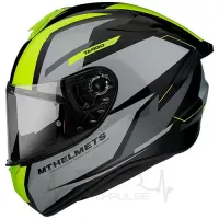 Мотошлем интеграл MT Targo PRO Sound Flou Yellow (M)