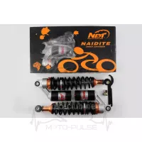 Амортизаторы (пара) Delta 330mm газомаслянные (черные) NDT