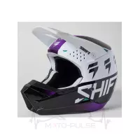 Мотошлем детский WHIT3 YTH HELMET (GRAPHIC) [FLO YLW] YL