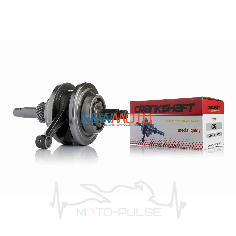  Коленвал  CG125/150  p-15mm  "RED BOX"