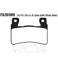 Колодки тормозные EBC FA265HH
