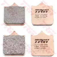 Колодки тормозные TRW MCB721SV