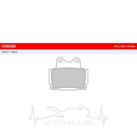 Колодки тормозные FDB386P  Yamaha FZR