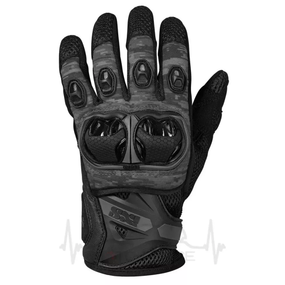 Мотоперчатки IXS Montevideo Air (S) Black Grey 