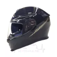 Мотошлем AXXIS EAGLE Solid A1 Gloss Black (M)