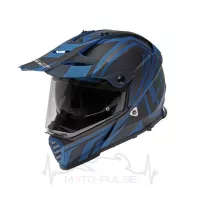 Мотошлем Dual-sport MX436 Pioner Master Blue\Gray (L)