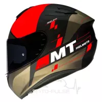 Мотошлем MT Targo Rigel Red/Black/Brown (S)