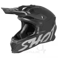 Мотошлем Кросс/Эндуро Shot Racing Helmet Lite Uni Solid Black Mat (XL)