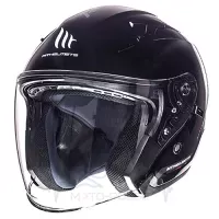 Мотошлем Открытый MT Jet Thunder 3 SV Solid Black Gloss ( Размер:M )