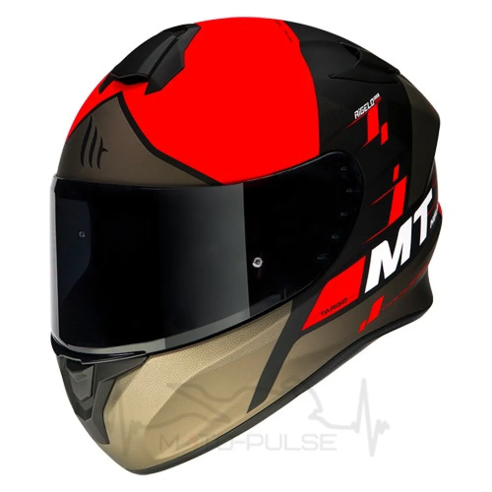 Мотошлем Интеграл MT Targo Rigel Red/Black/Brown (XL) MP