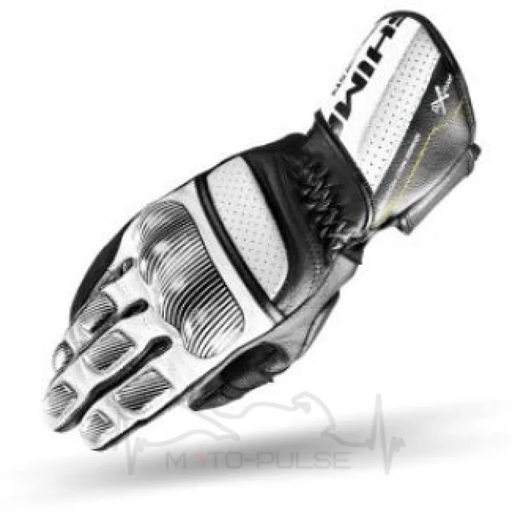 Мотопальчатки шкіряні Shima STX white (SALE) XXL