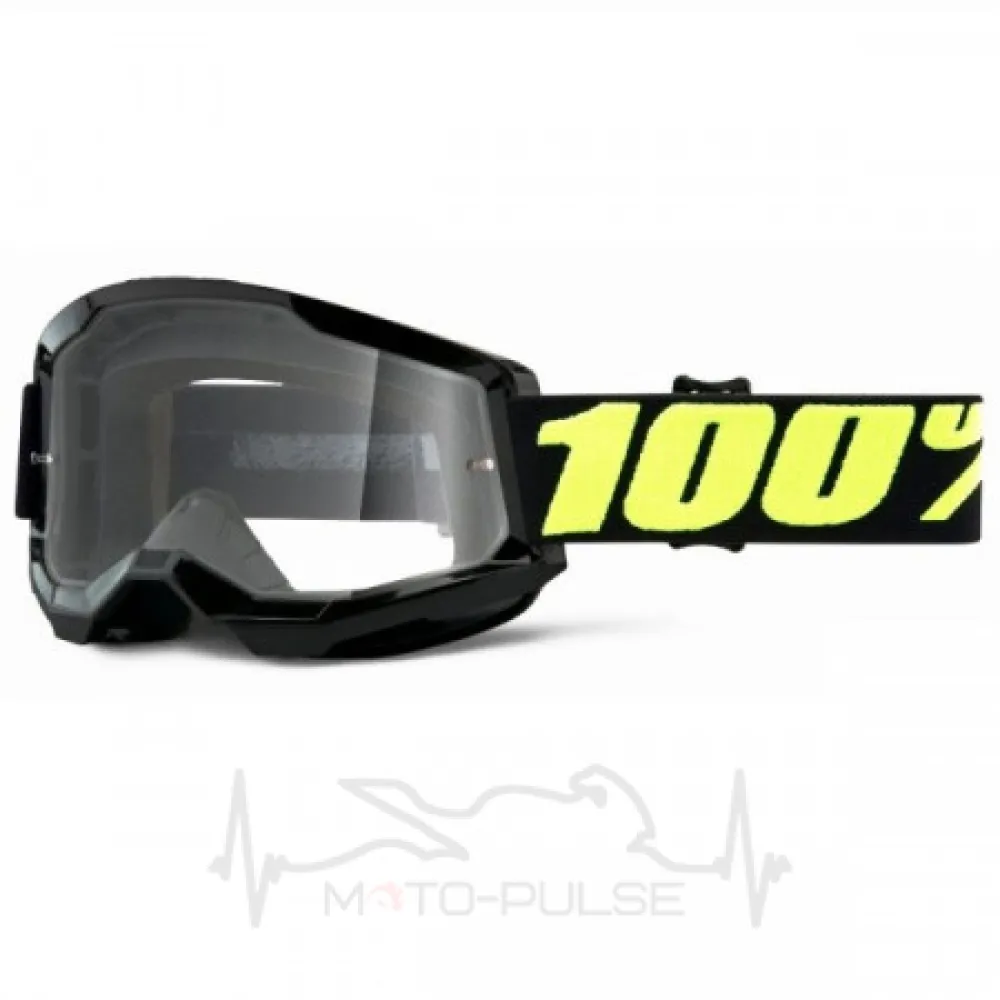 Окуляри кросові 100% STRATA 2 Goggle Upsol - Clear Lens