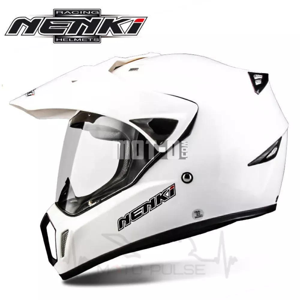 Мотошлем Dual-sport Nenki MX-310 white XL