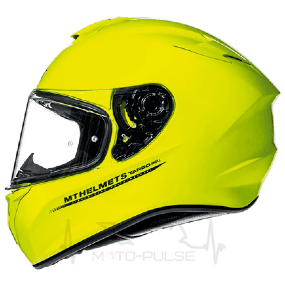 Мотошлем Интеграл MT Targo Solid Yellow Gloss (Размер: XL)