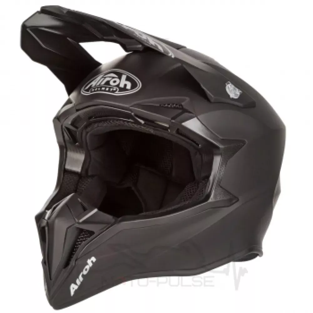 Мотошлем Кросс/Эндуро AIROH WRAAP COLOR black matt (M)