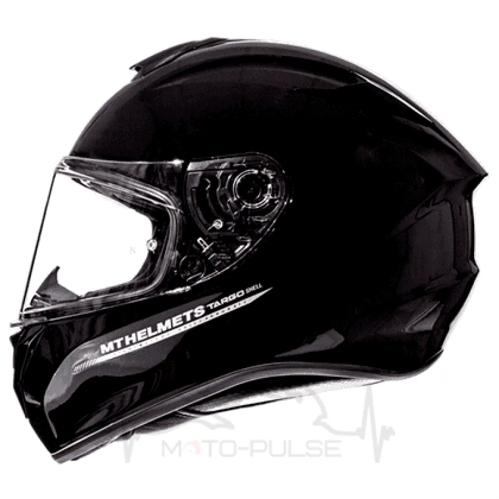 Мотошолом MT Targo Solid Black Gloss (M)