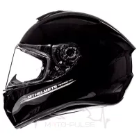 Мотошлем Интеграл MT Targo Solid Black Gloss (Размер: XXL)