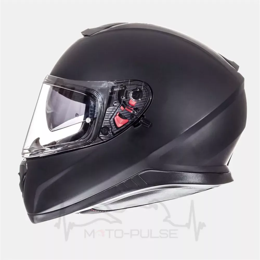 Мотошлем интеграл MT Thunder Solid Black Mat (L)  MP