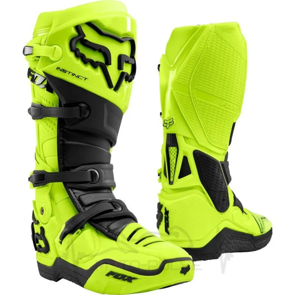 Мотоботы  FOX Instinct Boot YELLOW (Size:M12/46.5)