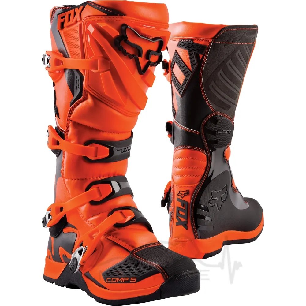 Детские FOX COMP 5 BOOT Youth Boot Orange (Size:Y7/40)