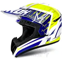 Мотошлем детский  AIROH SWITCH STARTRUCK yellow gloss (L)