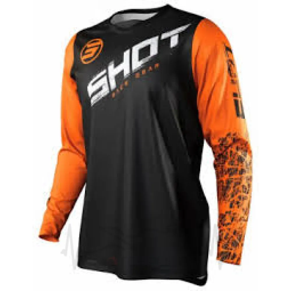 Джерси  Shot Racing Slam Line Orange  (L)