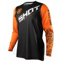 Джерси  Shot Racing Slam Line Orange  (XL)