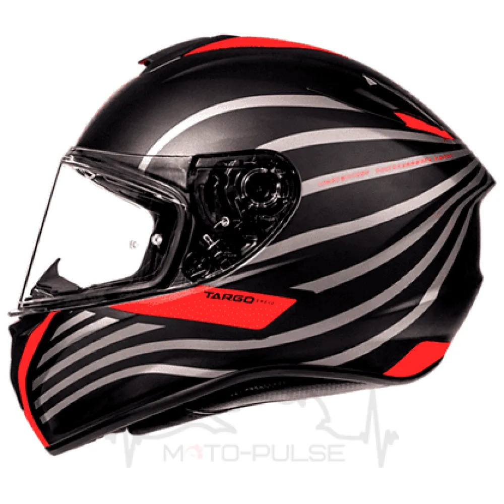 Мотошлем Интеграл MT Targo Doppler Black/Red (XL)