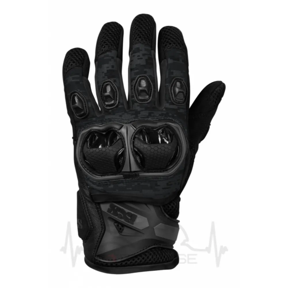 Мотоперчатки текстиль IXS Montevideo Air X40449-003, 2XL, Black