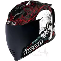 Мотошлем Icon Airflite Skull 18 Black (M) K