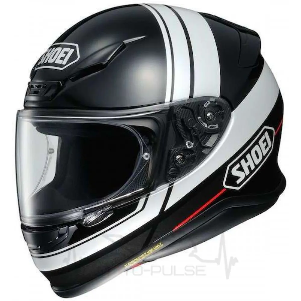 Мотошлем Интеграл Shoei NXR Recounter Black Blue Red (L) К