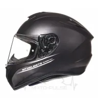 Мотошлем Интеграл MT Targo Solid Black Matt ( XXL)